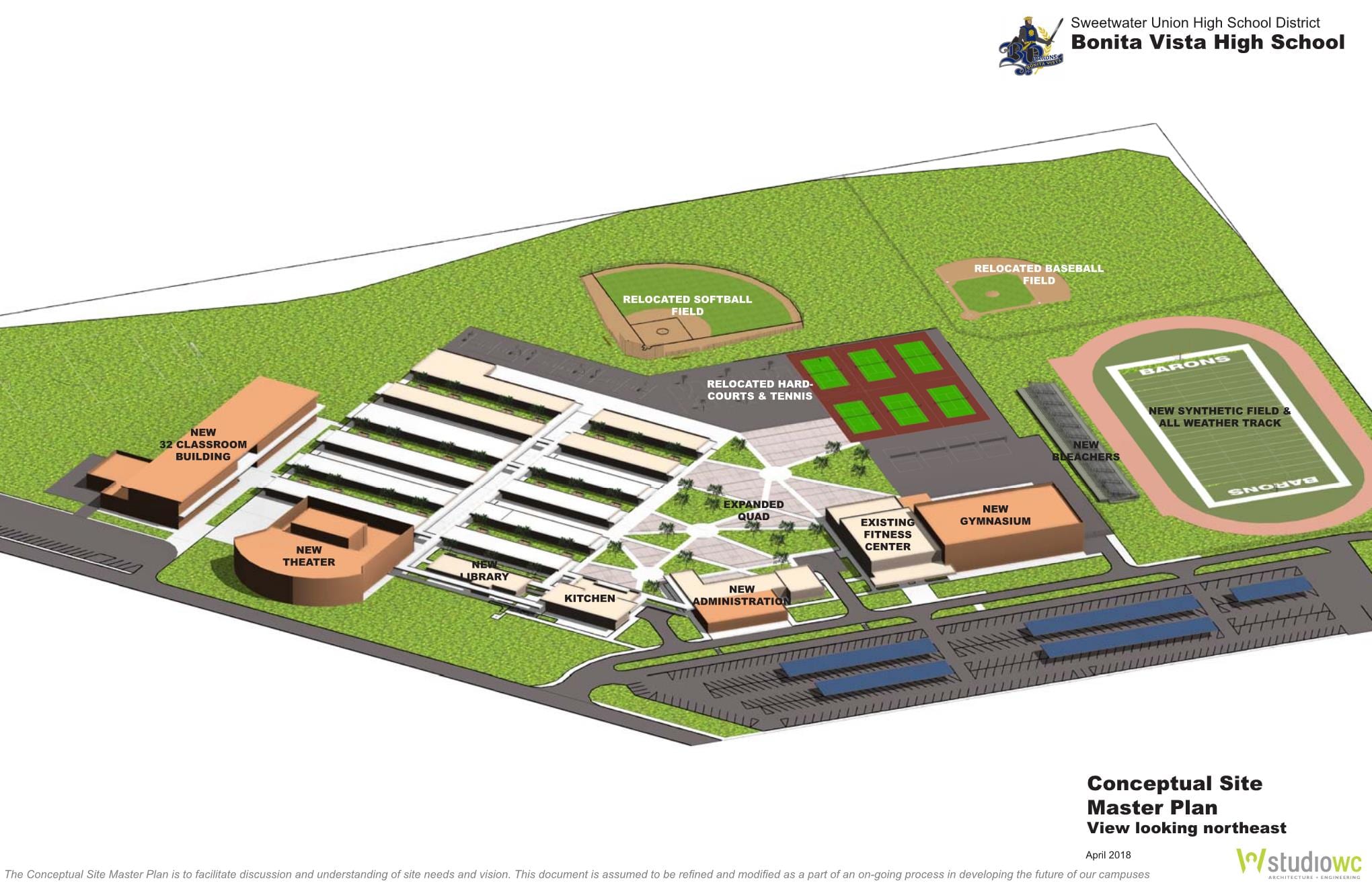 Sweetwater Union High School District Master Plans Studiowc